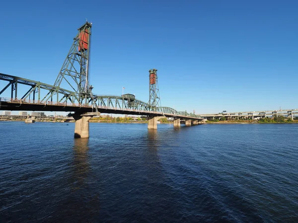 Hwtorne puente, Portland, Oregon. — Foto de Stock