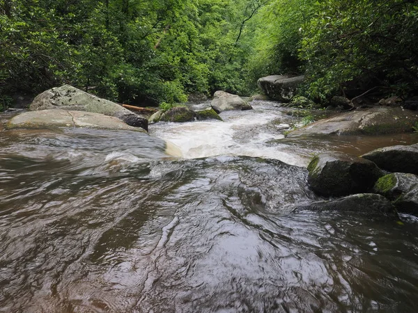 Geel Creek Falls (North Carolina). — Stockfoto