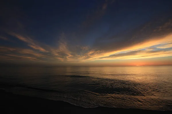 Sunset over the Gulf of Mexico off Captiva Island. — Stock Photo, Image