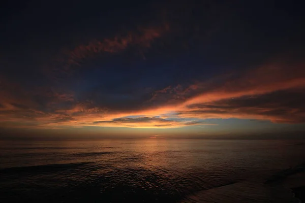 Sunset over the Gulf of Mexico off Captiva Island. — Stock Photo, Image
