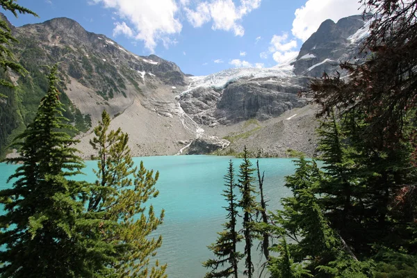 Upper Joffre Lake in Joffre Lakes Provincial Park, Canada.