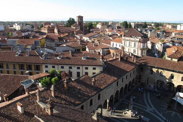 Pannendaken van Vigevano, Italië. — Stockfoto