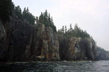 Mount Desert Island kapalı adalar, Maine.
