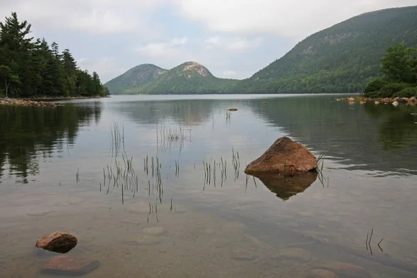 Jordan Pond di Taman Nasional Acadia, Maine . — Stok Foto