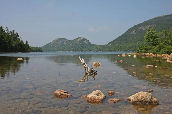 Jordánský rybníček v národním parku Acadia, Maine. — Stock fotografie