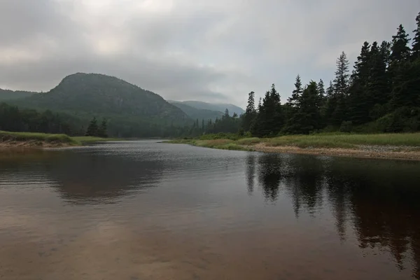 Estanque en el Parque Nacional Acadia, Maine . — Foto de Stock