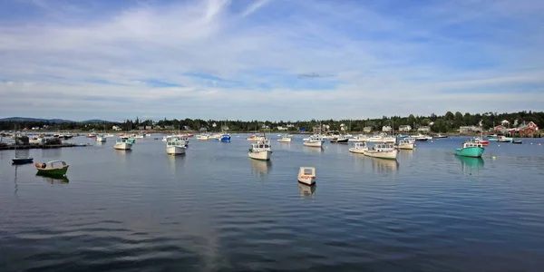 Barche aragosta di Bass Harbor, Maine . — Foto Stock