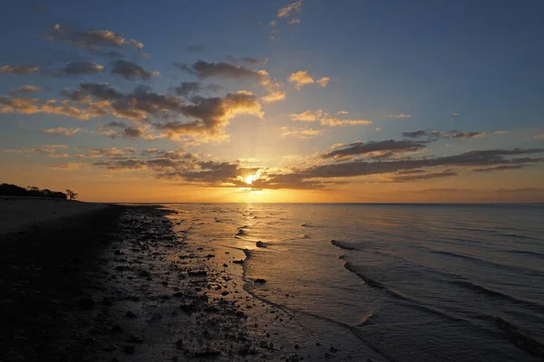 Sunrise off East Cape Sable, Florida. — Stock Photo, Image