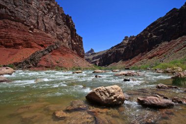 Hance Rapids Büyük Kanyon Milli Parkı'nda.