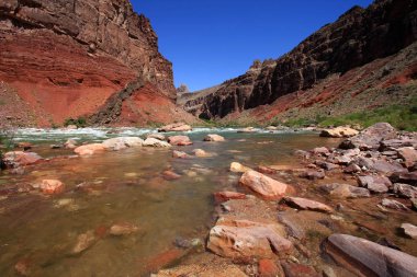 Hance Rapids Büyük Kanyon Milli Parkı'nda.