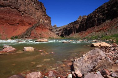 Hance Rapids Büyük Kanyon Milli Parkı'nda.