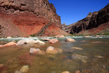 Hance Rapids Büyük Kanyon Milli Parkı'nda.
