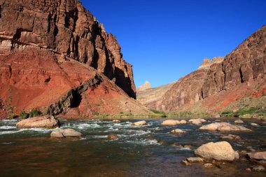 Hance Rapids Büyük Kanyon Milli Parkı'nda.