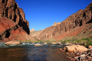 Hance Rapids Büyük Kanyon Milli Parkı'nda.
