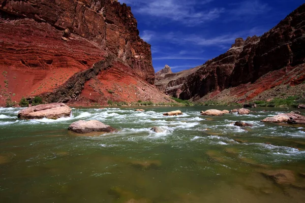 Hance peřeje v Grand Canyonu. — Stock fotografie