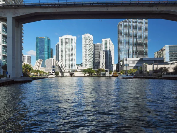El Río Miami, Miami, Florida . — Foto de Stock