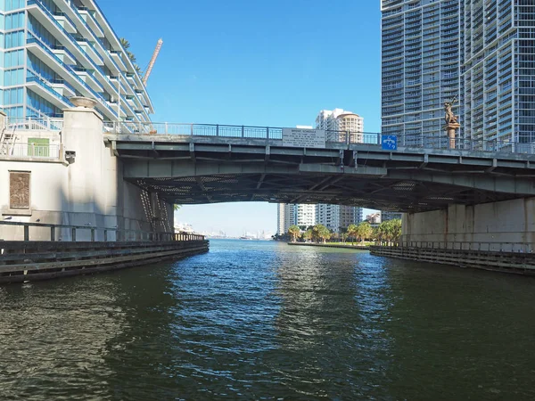 El Río Miami, Miami, Florida . — Foto de Stock