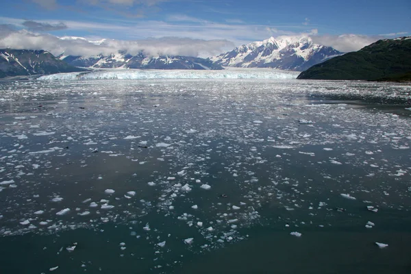 Glaciar Hubbard y Bahía de Desencanto, Alaska . — Foto de Stock