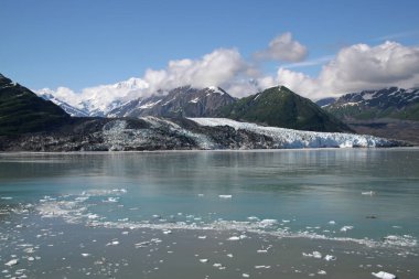 Turner Buzulu ve Hayal Kırıklığı Körfezi, Alaska.