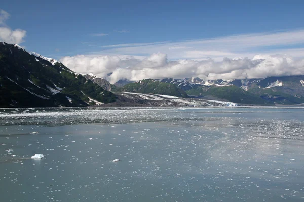 Glaciar Turner y Bahía del Desencanto, Alaska . — Foto de Stock