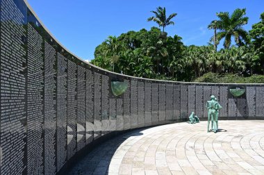 Miami Beach, Florida Holokost Anıtı.