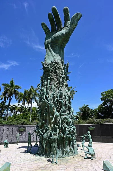 Monumento al Holocausto en Miami Beach, Florida . — Foto de Stock