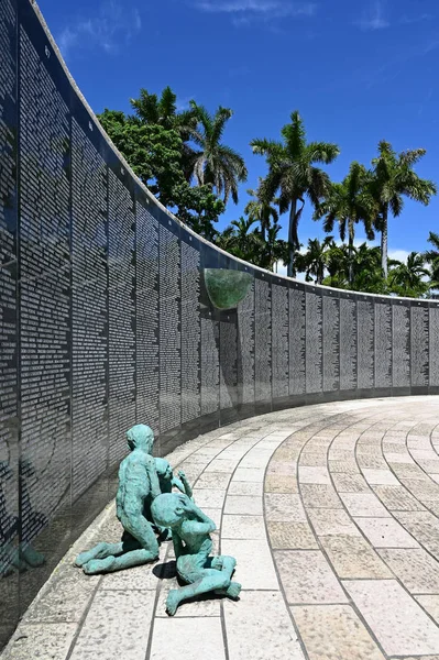 Monumento al Holocausto en Miami Beach, Florida . — Foto de Stock