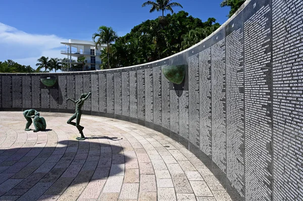 Das Holocaust-Mahnmal in miami beach, florida. — Stockfoto