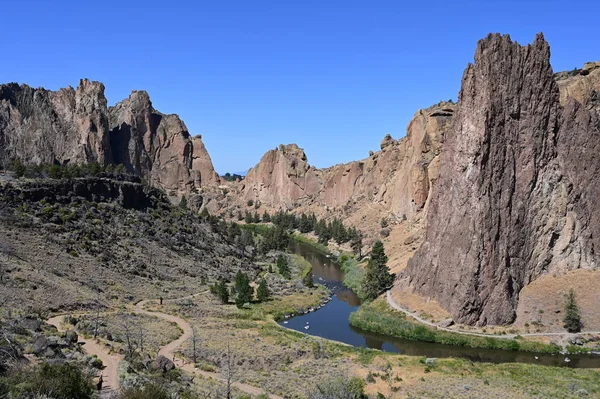 Smith Rock State Park Oregon. — Foto de Stock