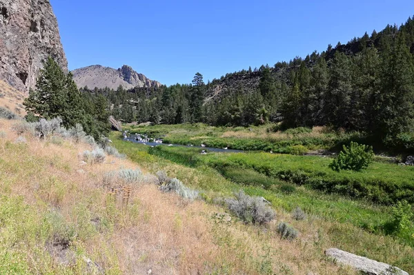 Smith Rock State Park Oregon. — Foto de Stock