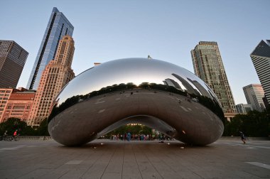 bulut kapıya Milenyum Park, chicago.