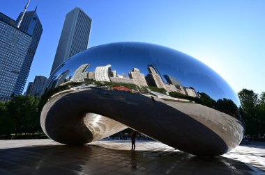 bulut kapıya Milenyum Park, chicago.