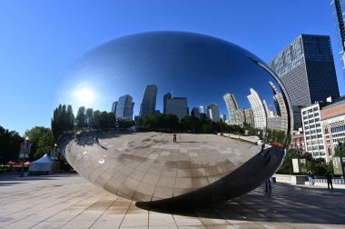 bulut kapıya Milenyum Park, chicago.