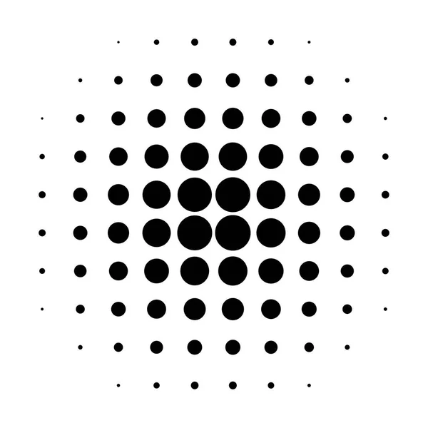 Polotónování Kruhu Vektorové Logo Symbol Ikona Design Abstraktní Tečkované Globus Stock Ilustrace