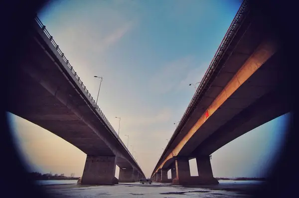 Puente Bahía Ciudad — Foto de Stock