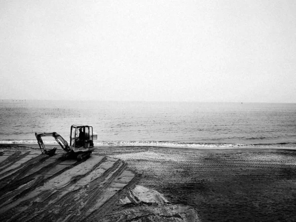 black and white boat in the sea