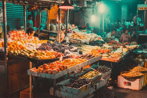 Traditional Turkish Sweets Market — Stock Photo, Image