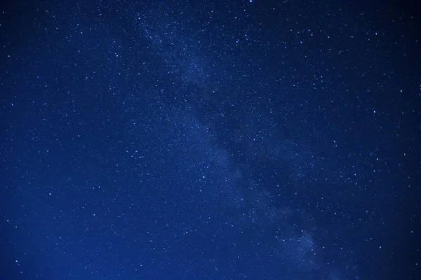 Cintilantes Estrelas Noite Astrologia Nebulosa — Fotografia de Stock