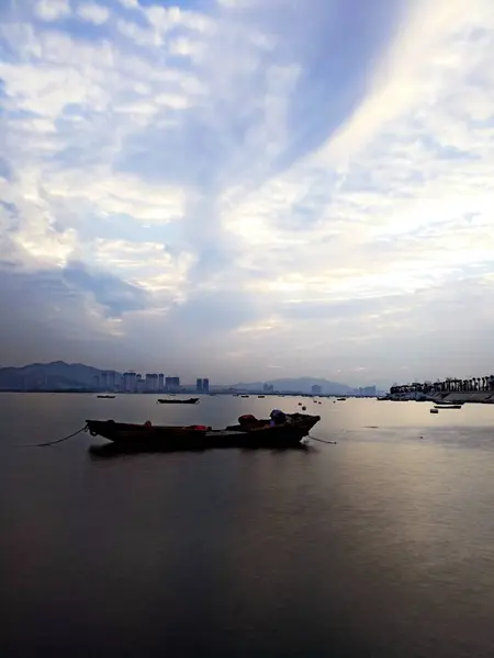 Hermoso Atardecer Playa — Foto de Stock