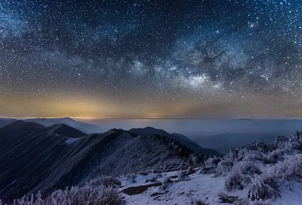 Beautiful Starry Night Sky — Stock Photo, Image