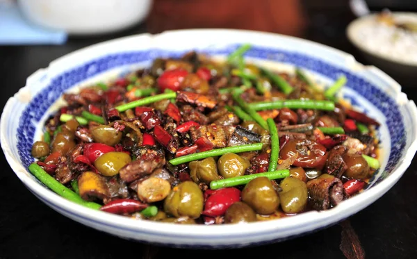 Primer Plano Comida Vegetariana Concepto Estilo Vida Saludable — Foto de Stock