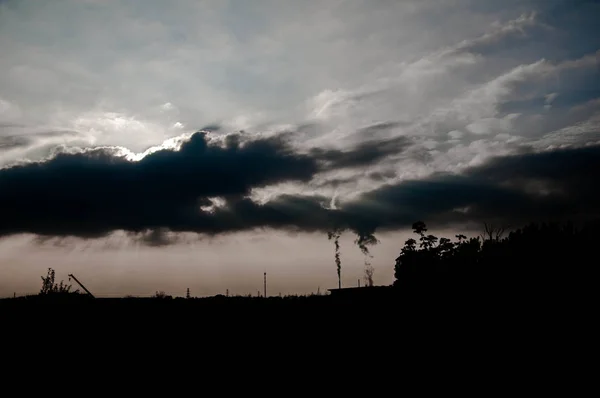 Красиве Небо Хмари Хмарний Пейзаж — стокове фото