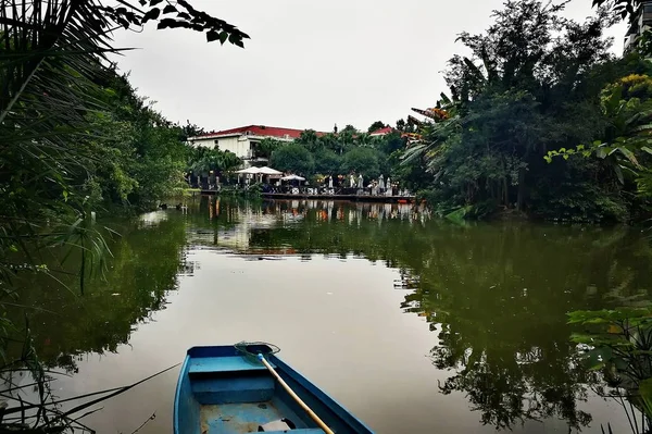 Barco Río Parque — Foto de Stock