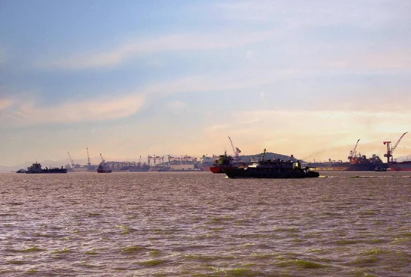 Barco Puerto Del Mar — Foto de Stock