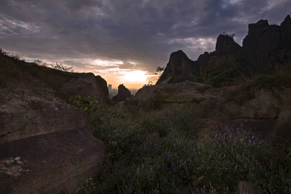 Hermosa Vista Gran Muralla — Foto de Stock