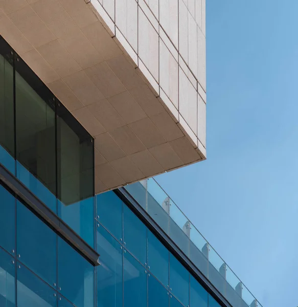 Moderno Edificio Oficinas Con Cielo Azul — Foto de Stock