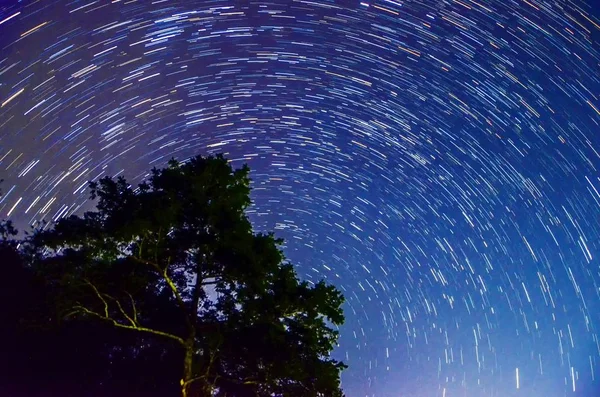 Estrellas Cielo Nocturno — Foto de Stock
