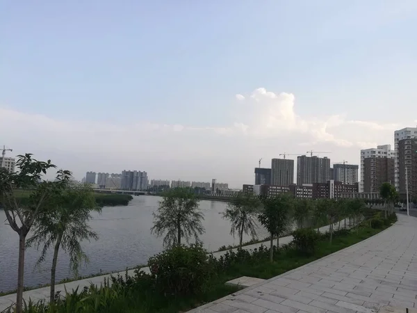 Vista Ciudad Bangkok Tailandia — Foto de Stock