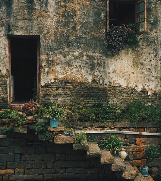 Antigua Casa Abandonada Ciudad Italia — Foto de Stock