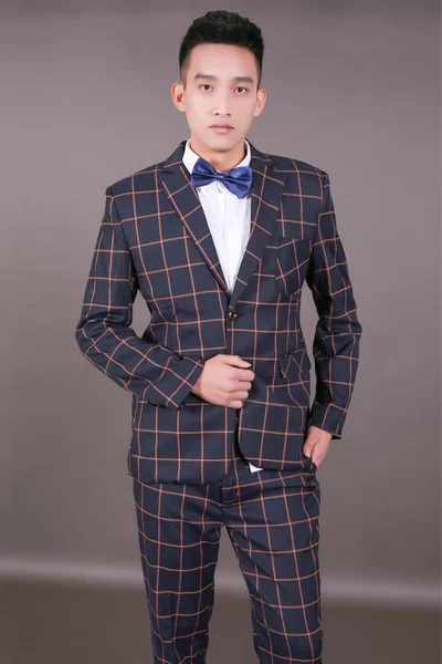 Asian handsome man in formal wear